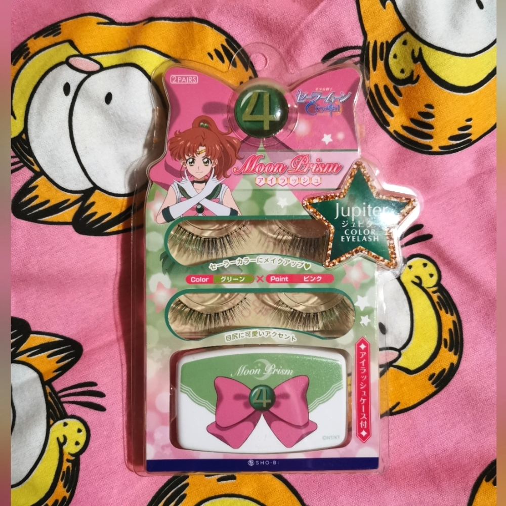 Jupiter Color Eyelash - Green and Pink♥️